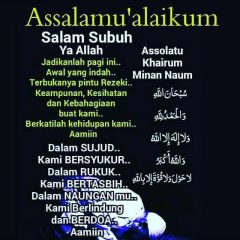 Kita terima hakikat.